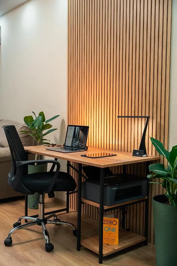 One-Bedroom Apartment With Free Parking, Free Gym Pass And Office Setup Plovdiv